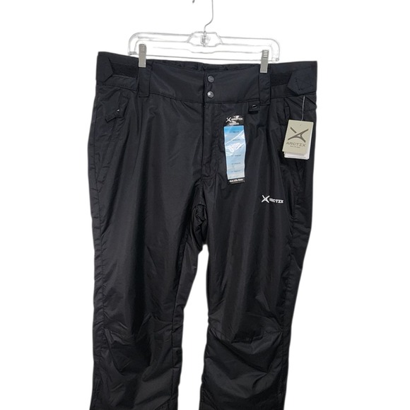 Arctix Women's 2X Insulated Snow Ski Pants Black Winter Outdoor NEW - Picture 1 of 6